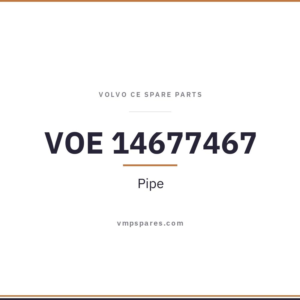 VOE 14677467 – Pipe