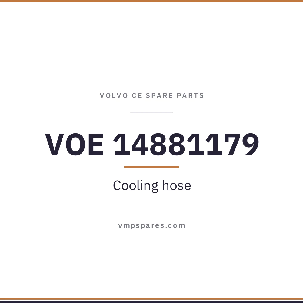 VOE 14881179 – Cooling hose