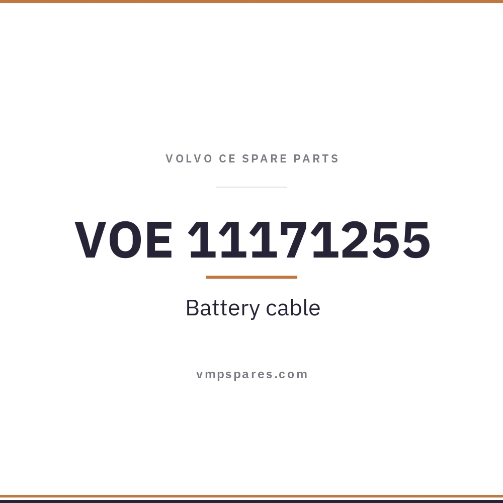 VOE 11171255 – Battery cable