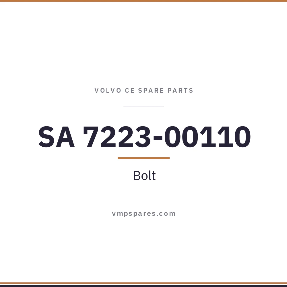 SA 7223-00110 – Bolt