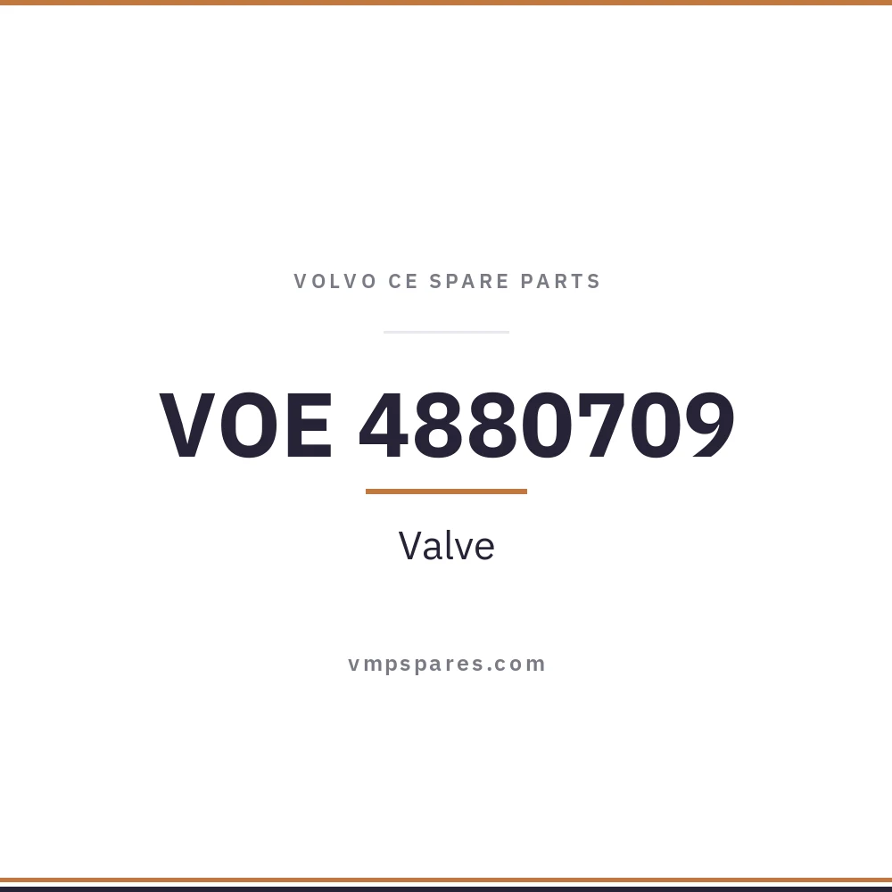 VOE 4880709 – Valve