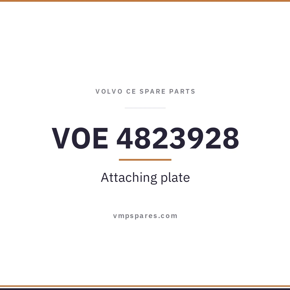 VOE 4823928 – Attaching plate