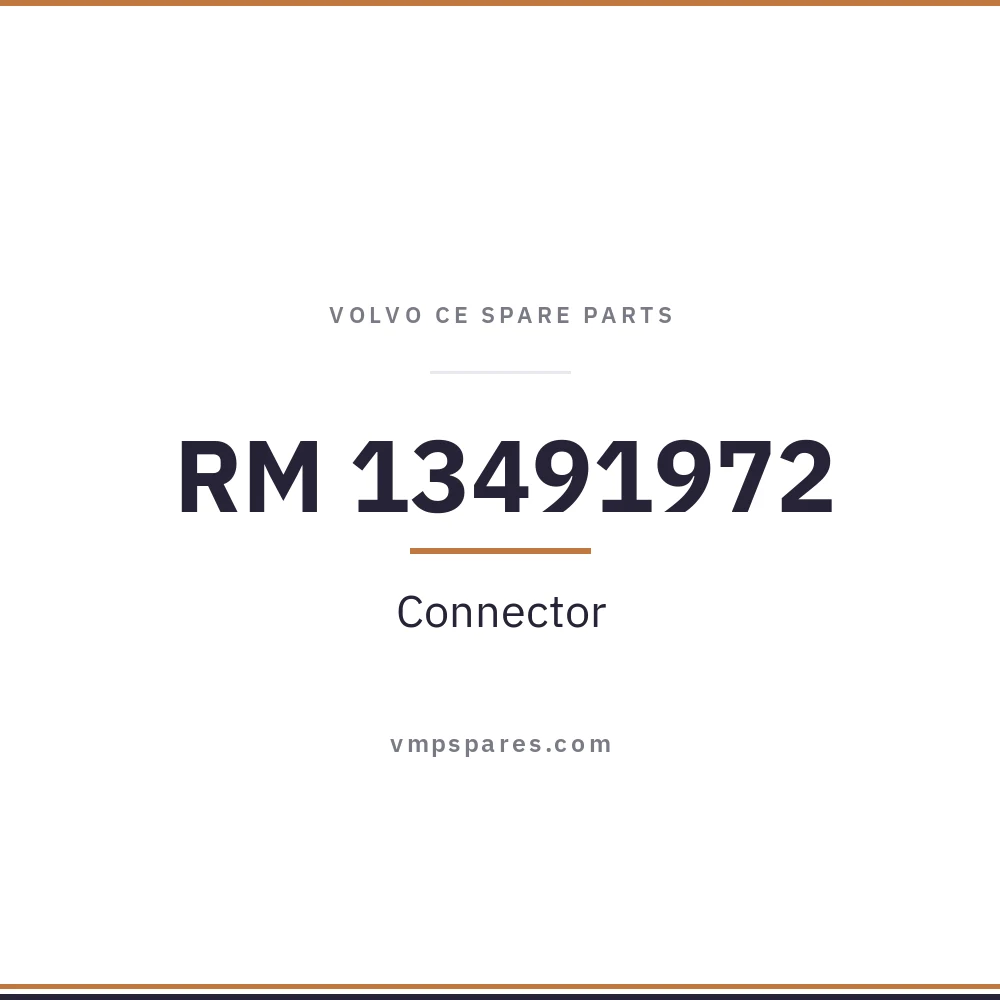 RM 13491972 – Connector
