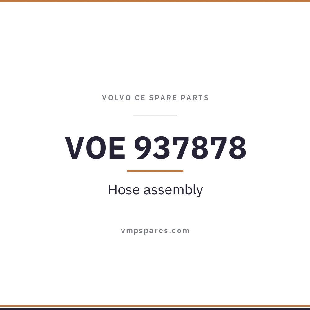 VOE 937878 – Hose assembly