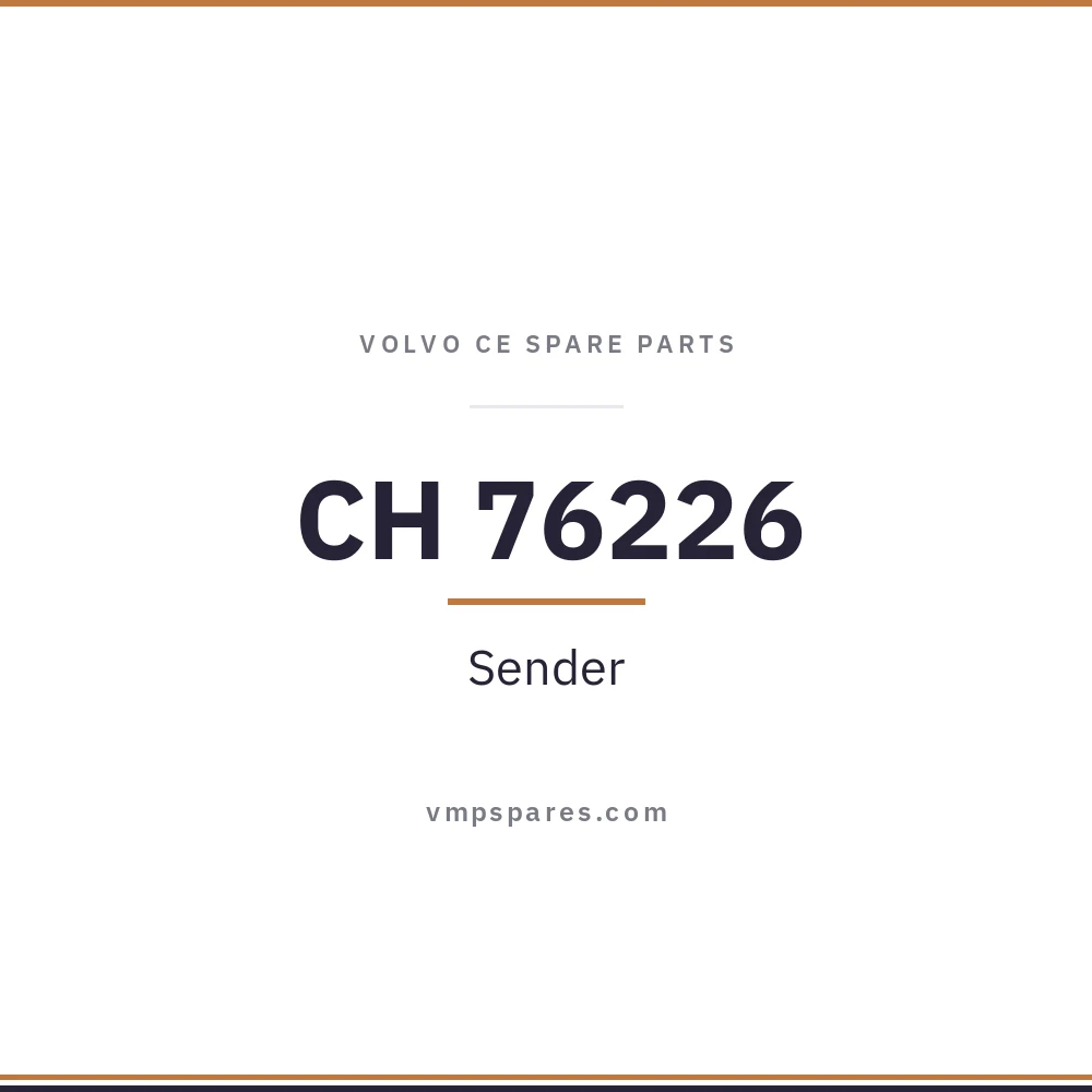 CH 76226 – Sender