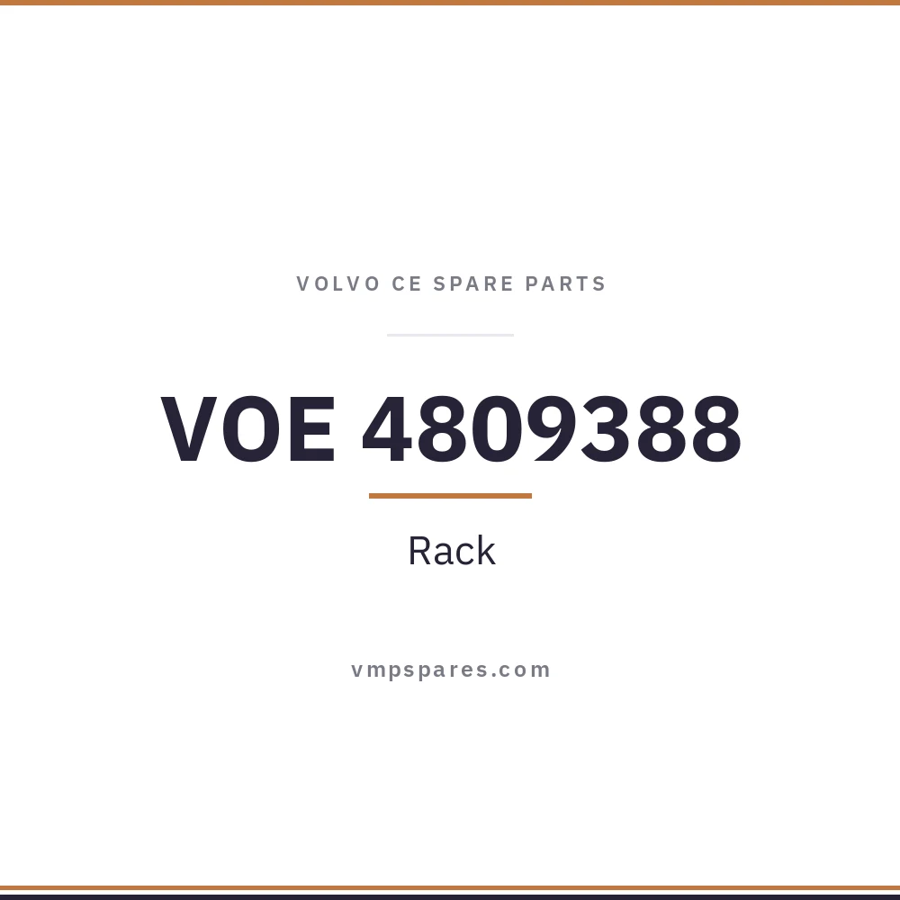 VOE 4809388 – Rack