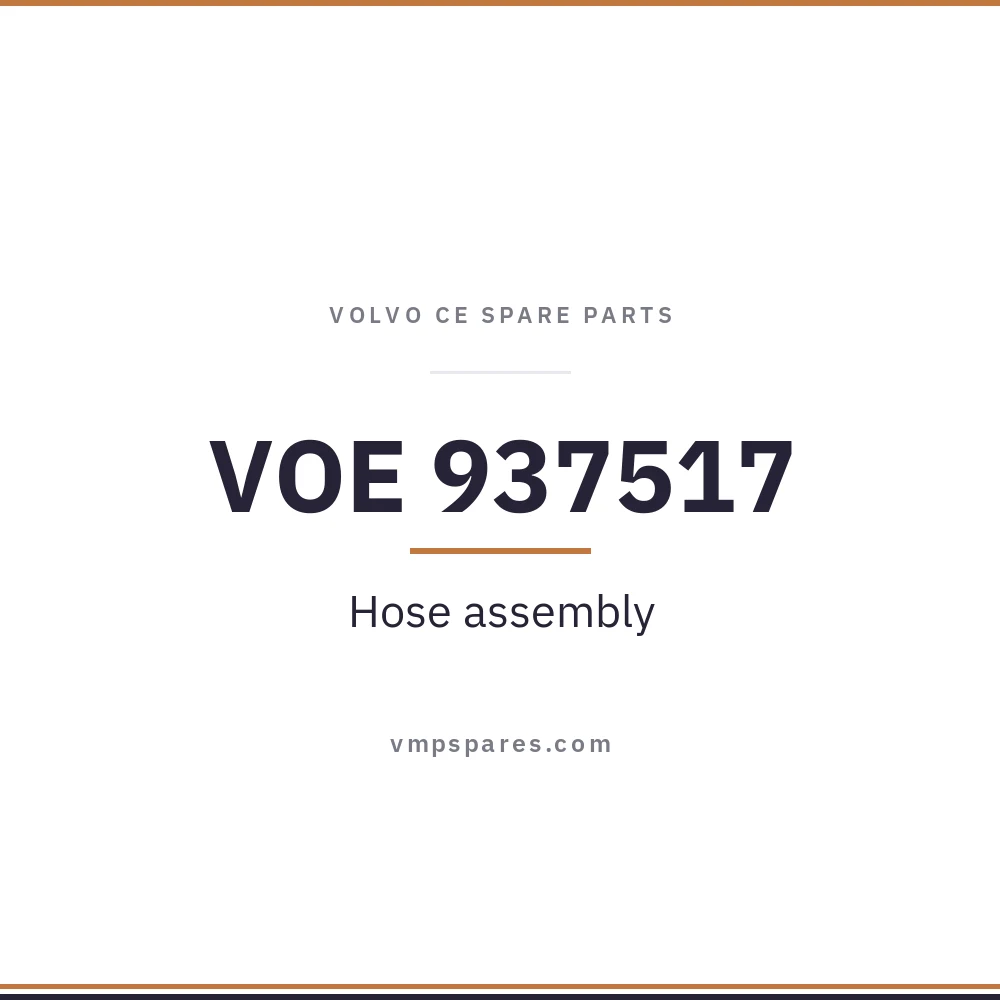 VOE 937517 – Hose assembly