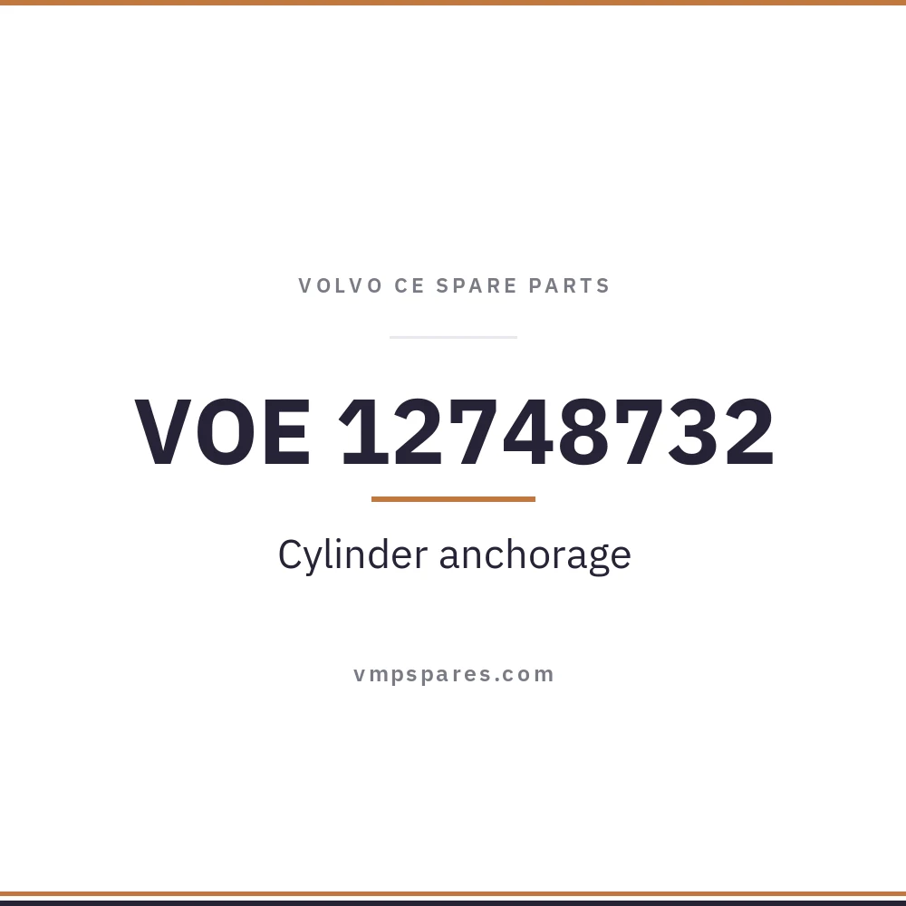 VOE 12748732 – Cylinder anchorage