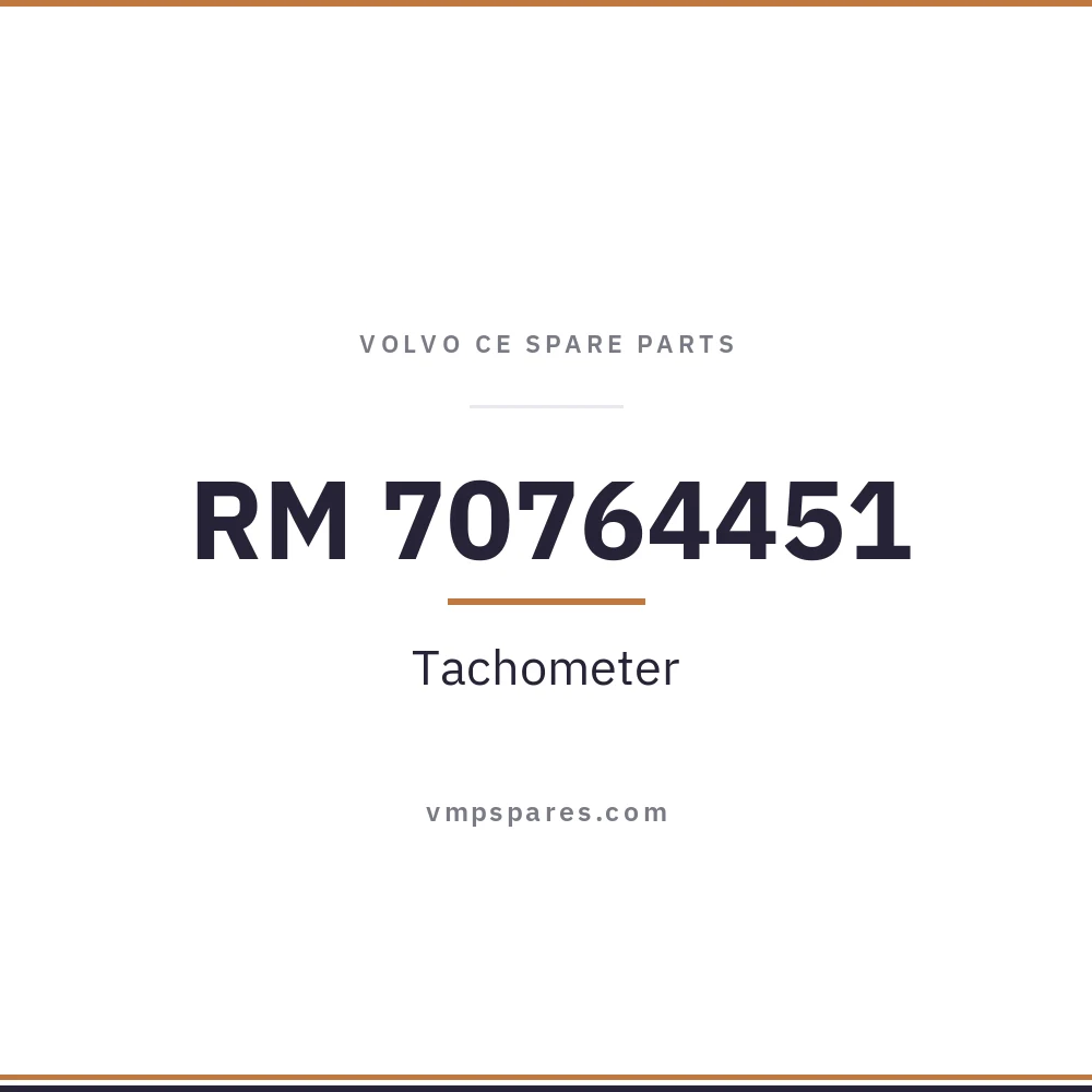 RM 70764451 – Tachometer