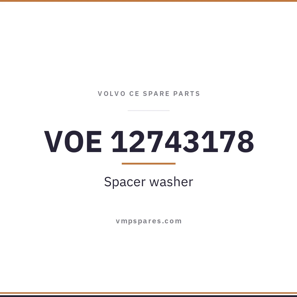 VOE 12743178 – Spacer washer