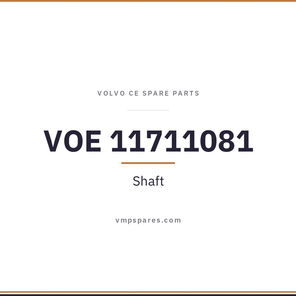 VOE 11711081 – Shaft