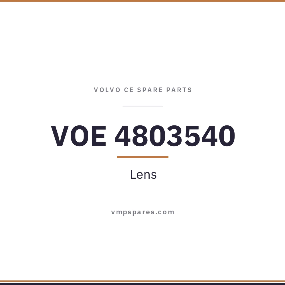 VOE 4803540 – Lens