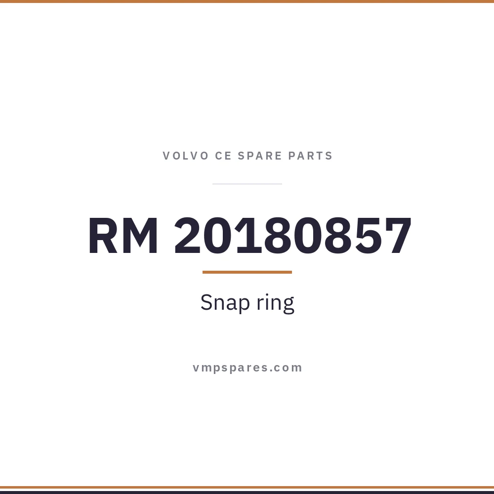 RM 20180857 – Snap ring