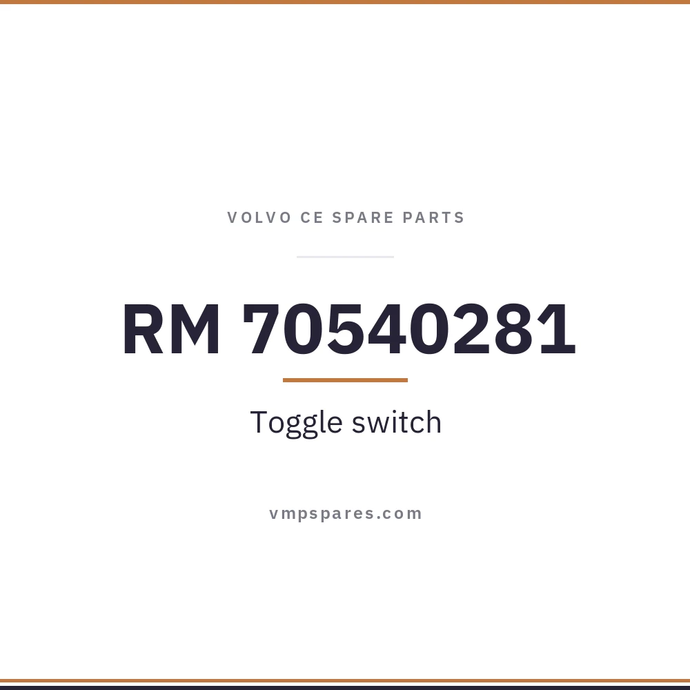 RM 70540281 – Toggle switch