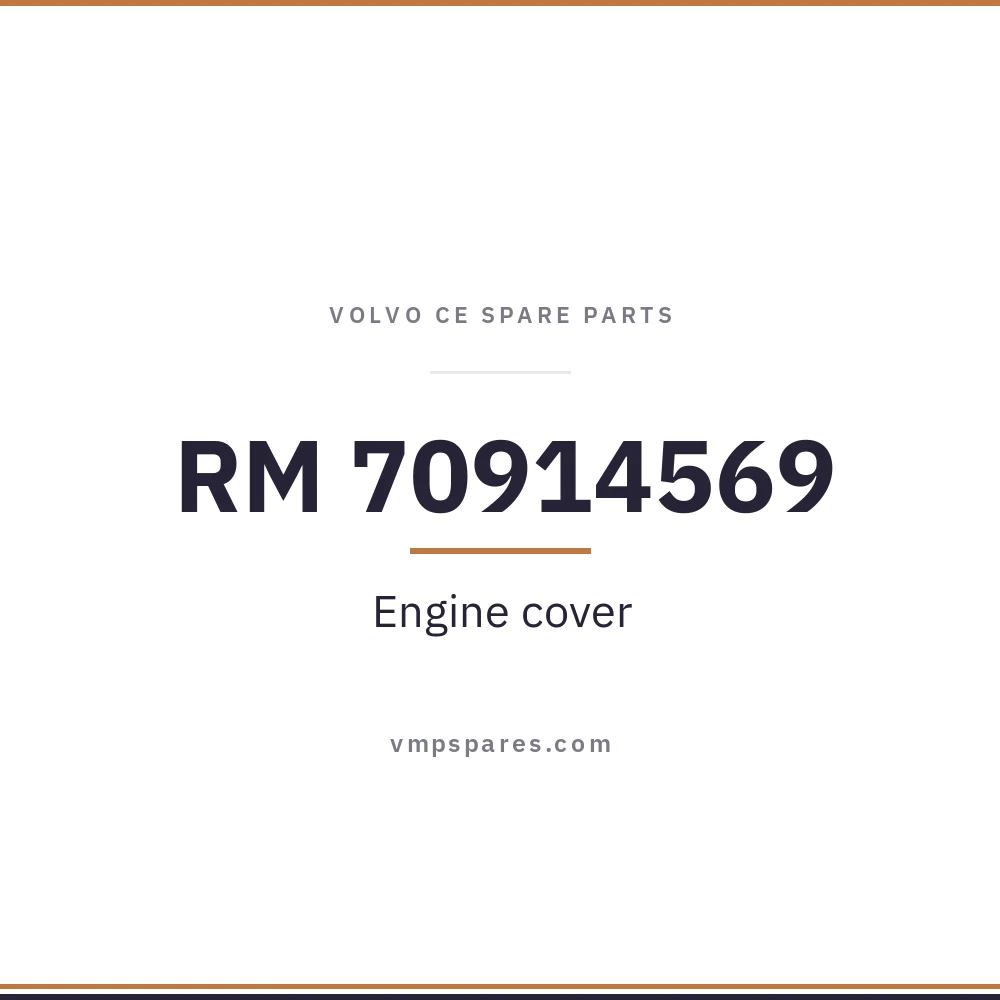 RM 70914569 – Engine cover