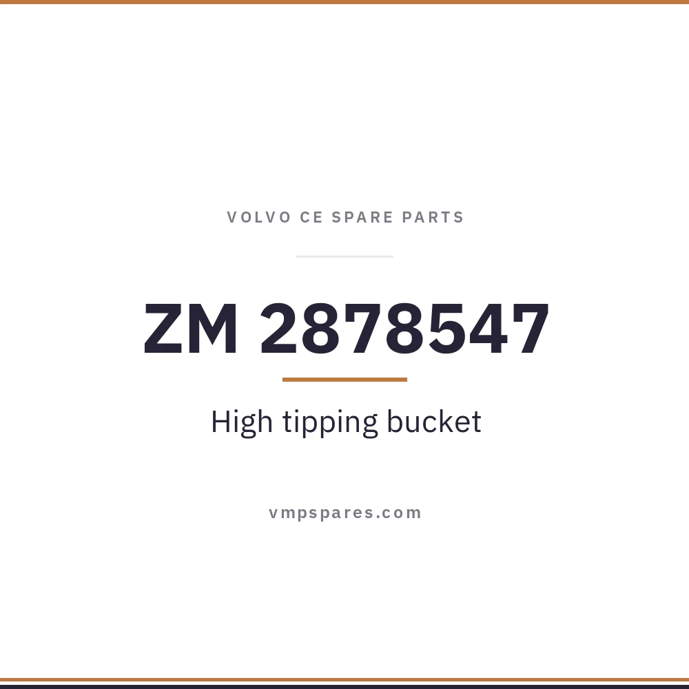 ZM 2878547 – High tipping bucket