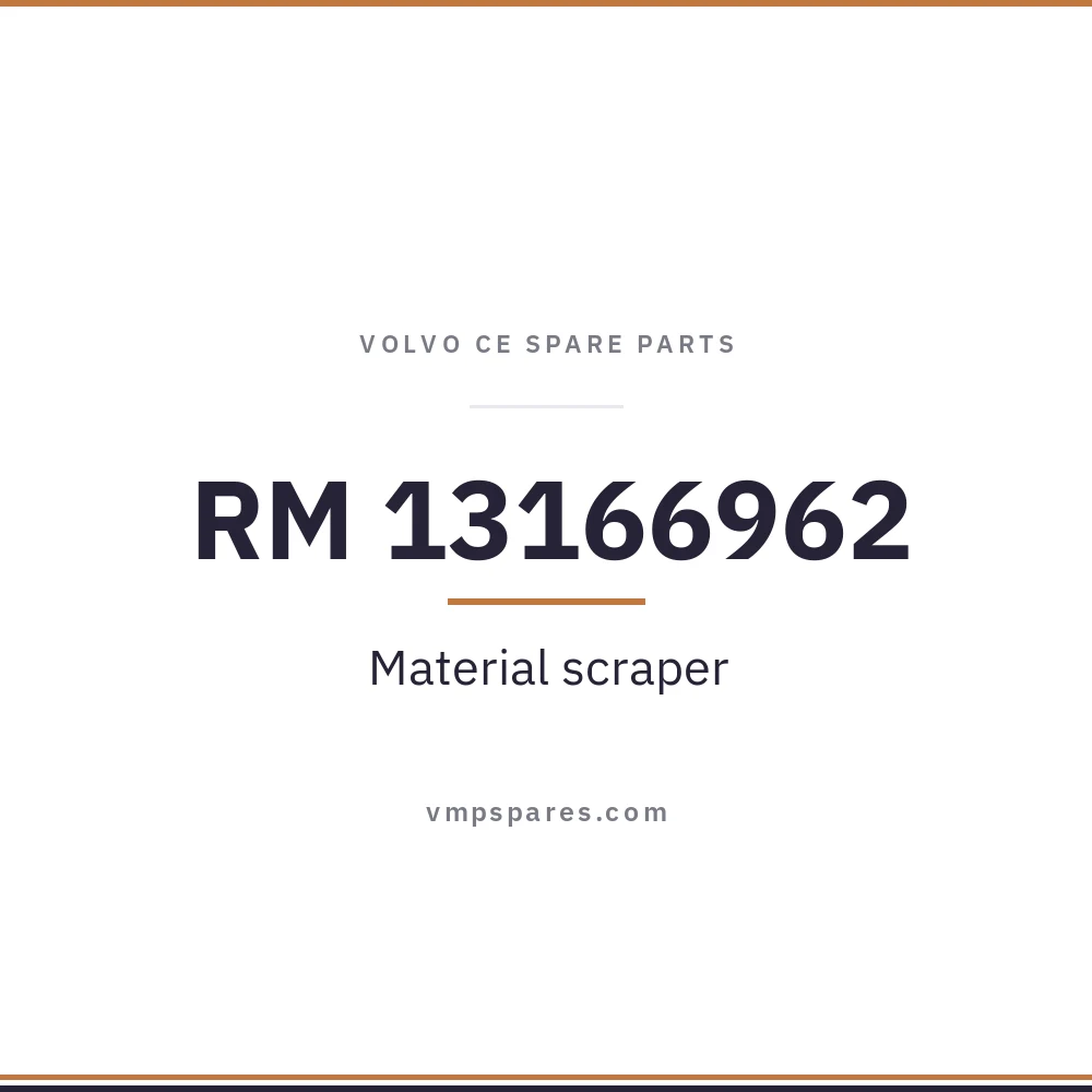 RM 13166962 – Material scraper