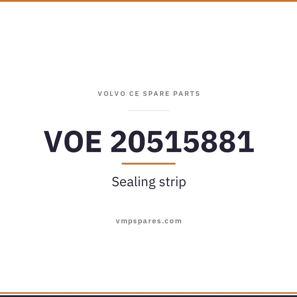 VOE 20515881 – Sealing strip