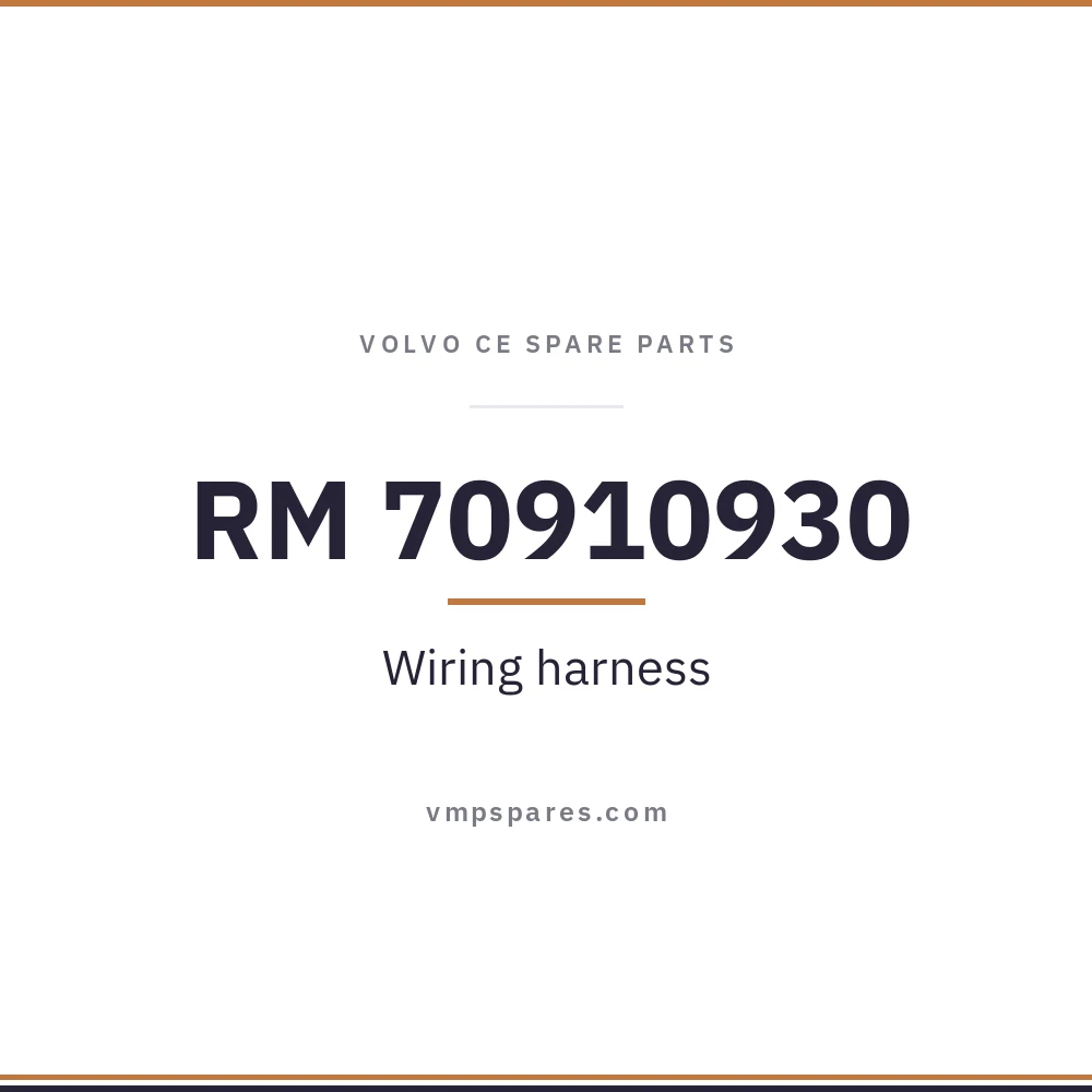 RM 70910930 – Wiring harness