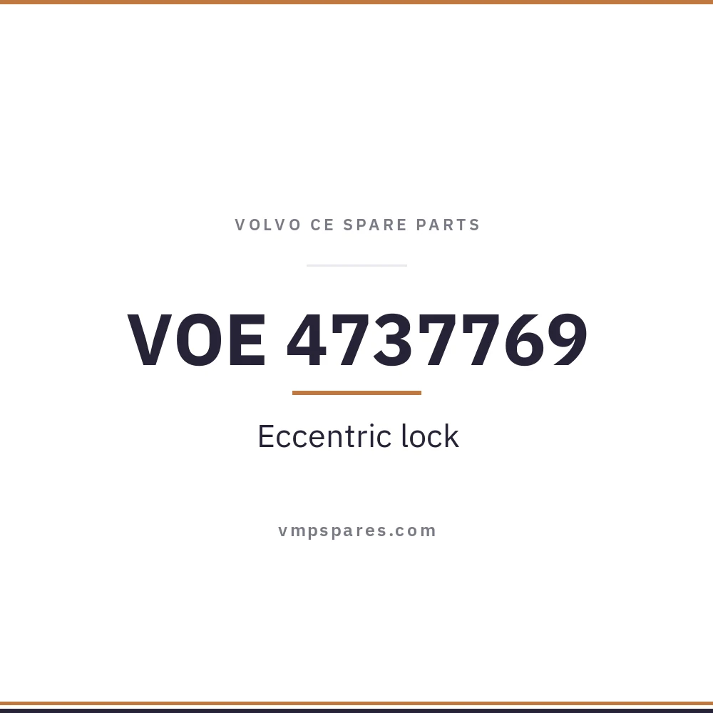 VOE 4737769 – Eccentric lock
