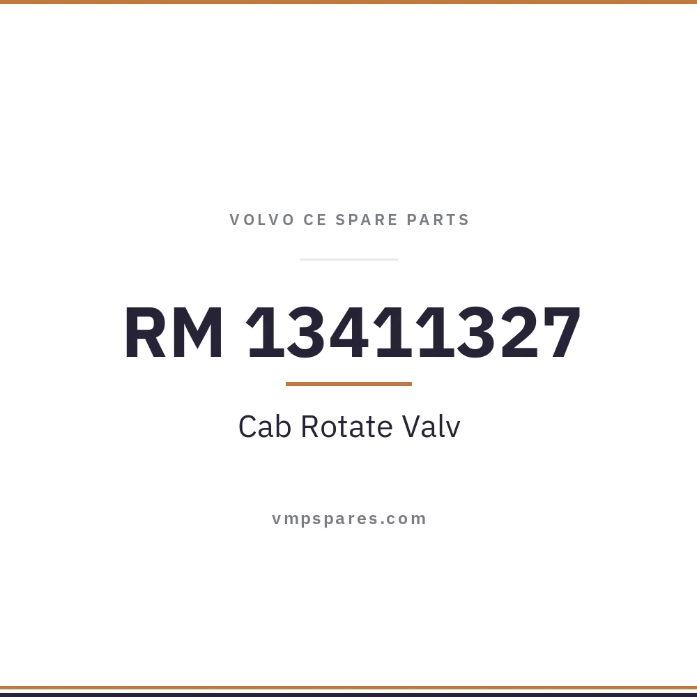 RM 13411327 – Cab Rotate Valv
