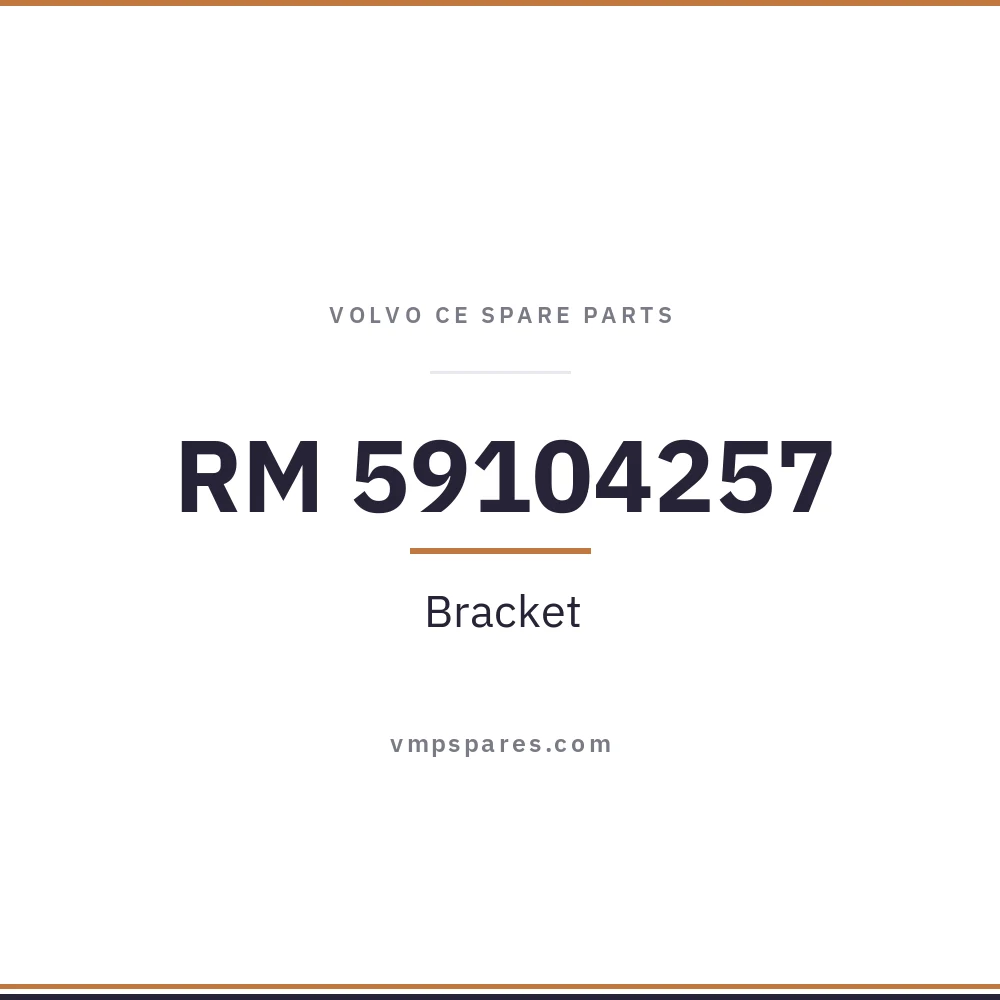 RM 59104257 – Bracket
