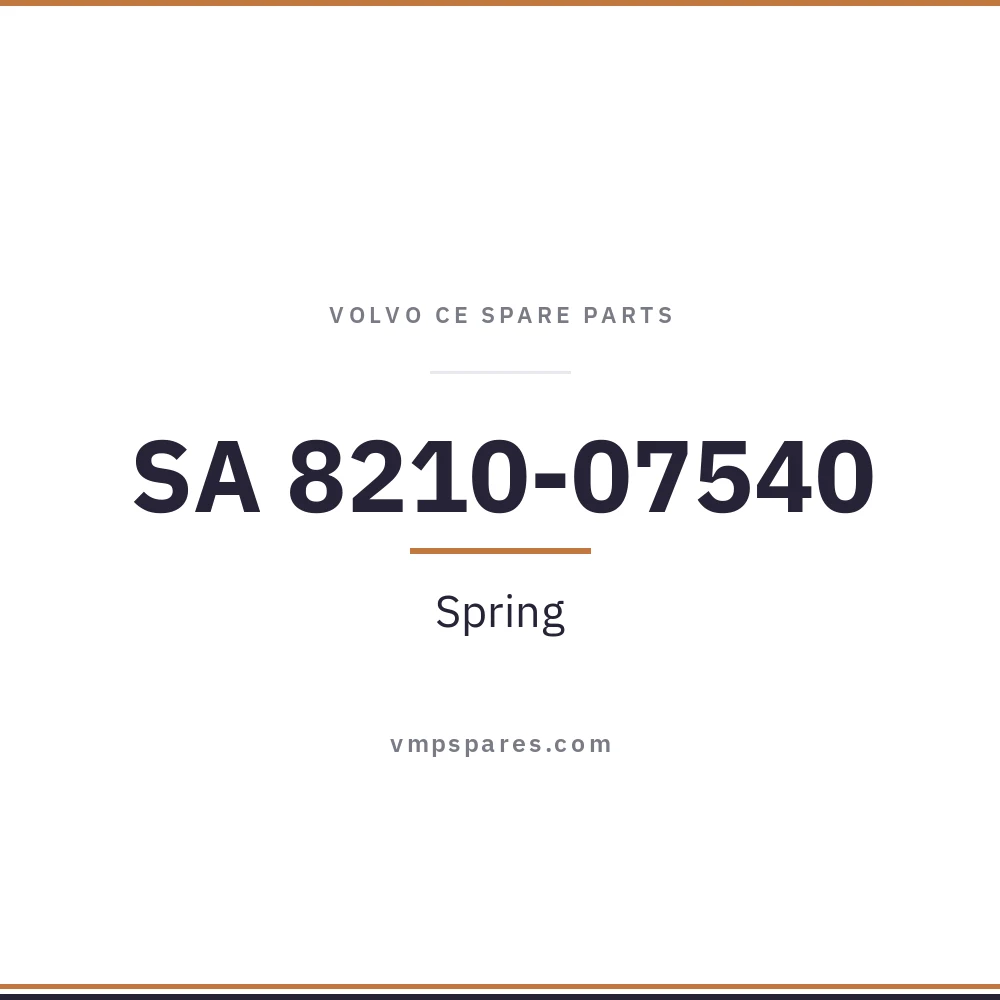 SA 8210-07540 – Spring