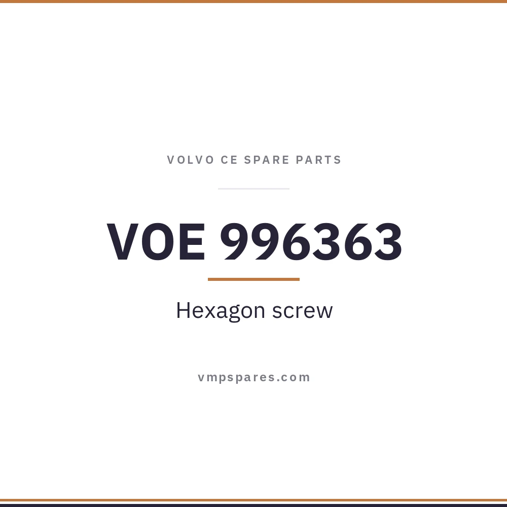 VOE 996363 – Hexagon screw