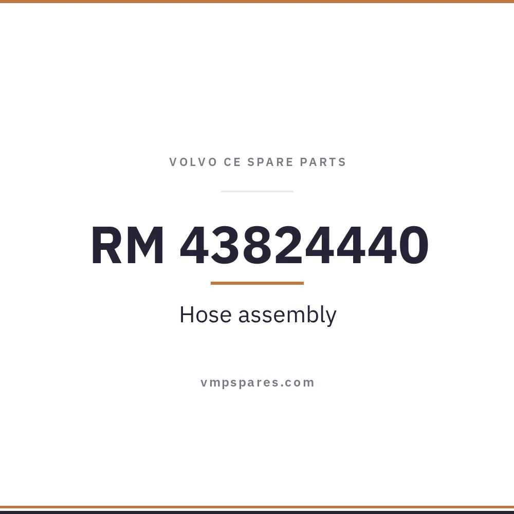RM 43824440 – Hose assembly