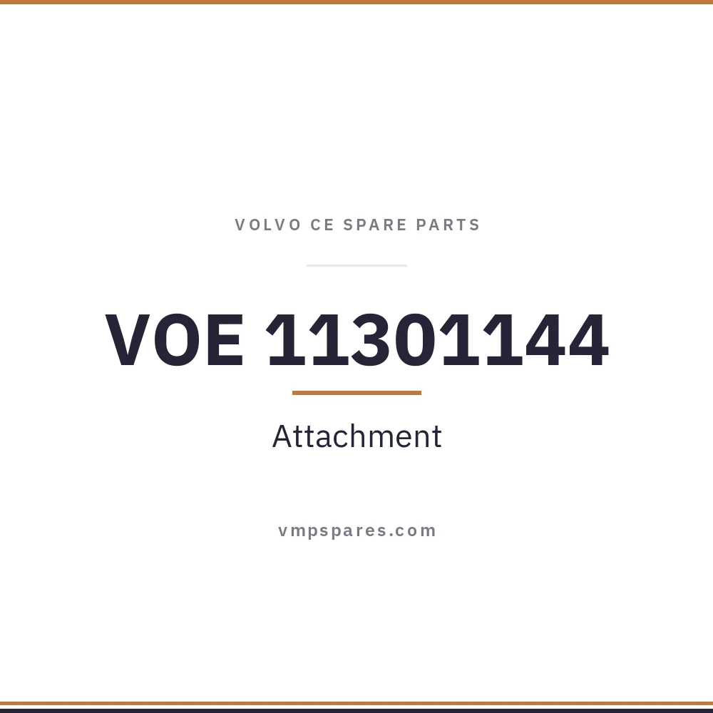 VOE 11301144 – Attachment