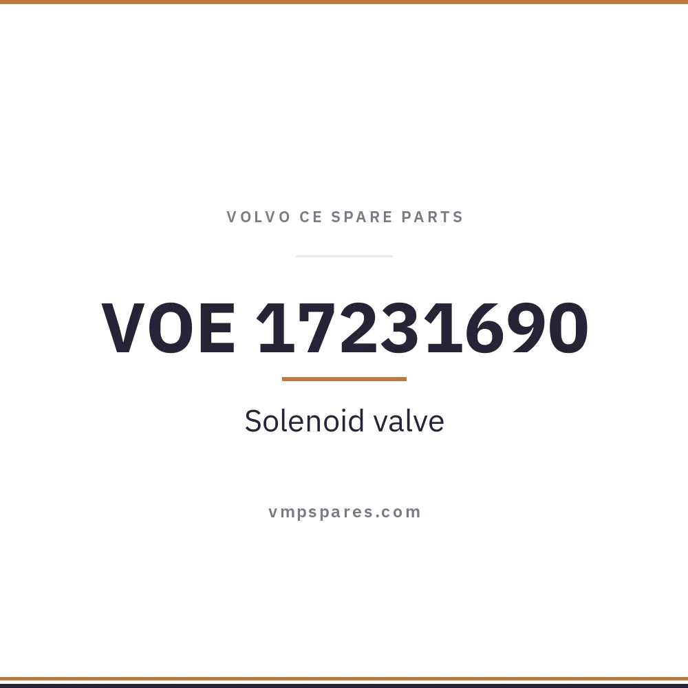 VOE 17231690 – Solenoid valve