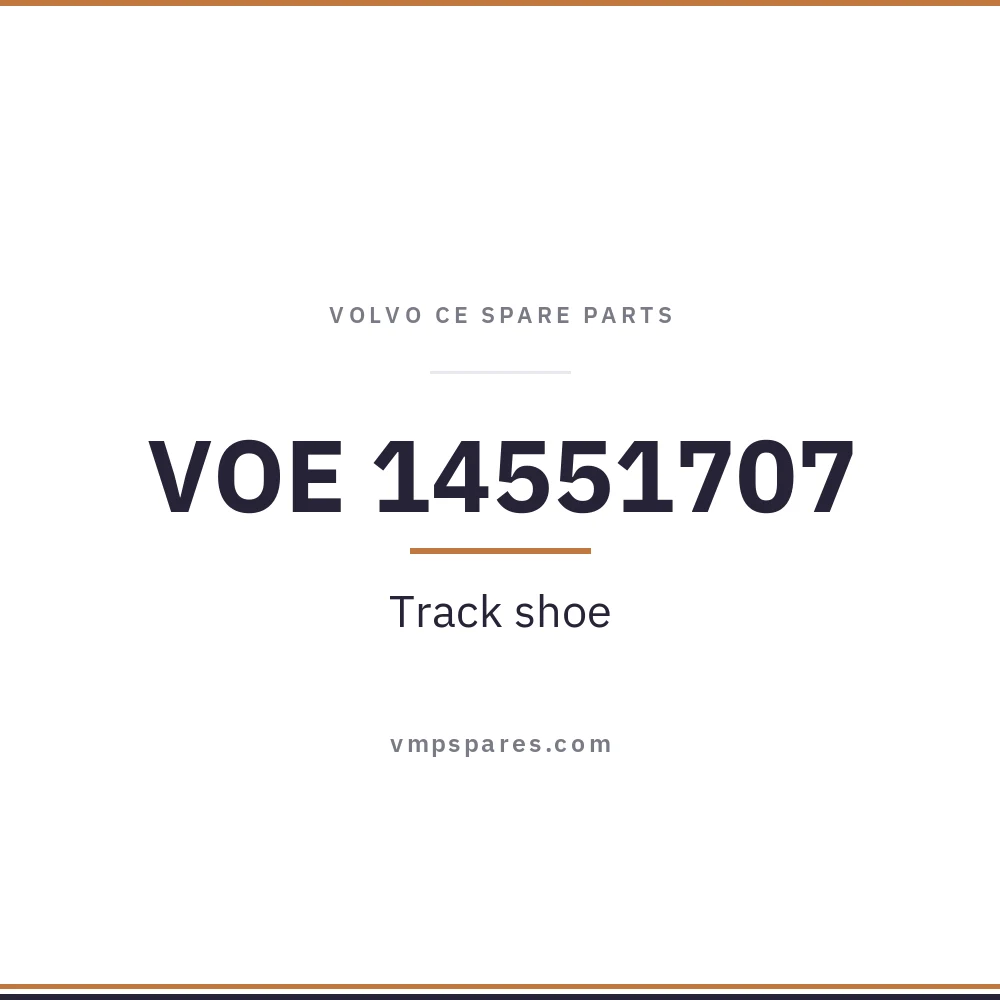 VOE 14551707 – Track shoe
