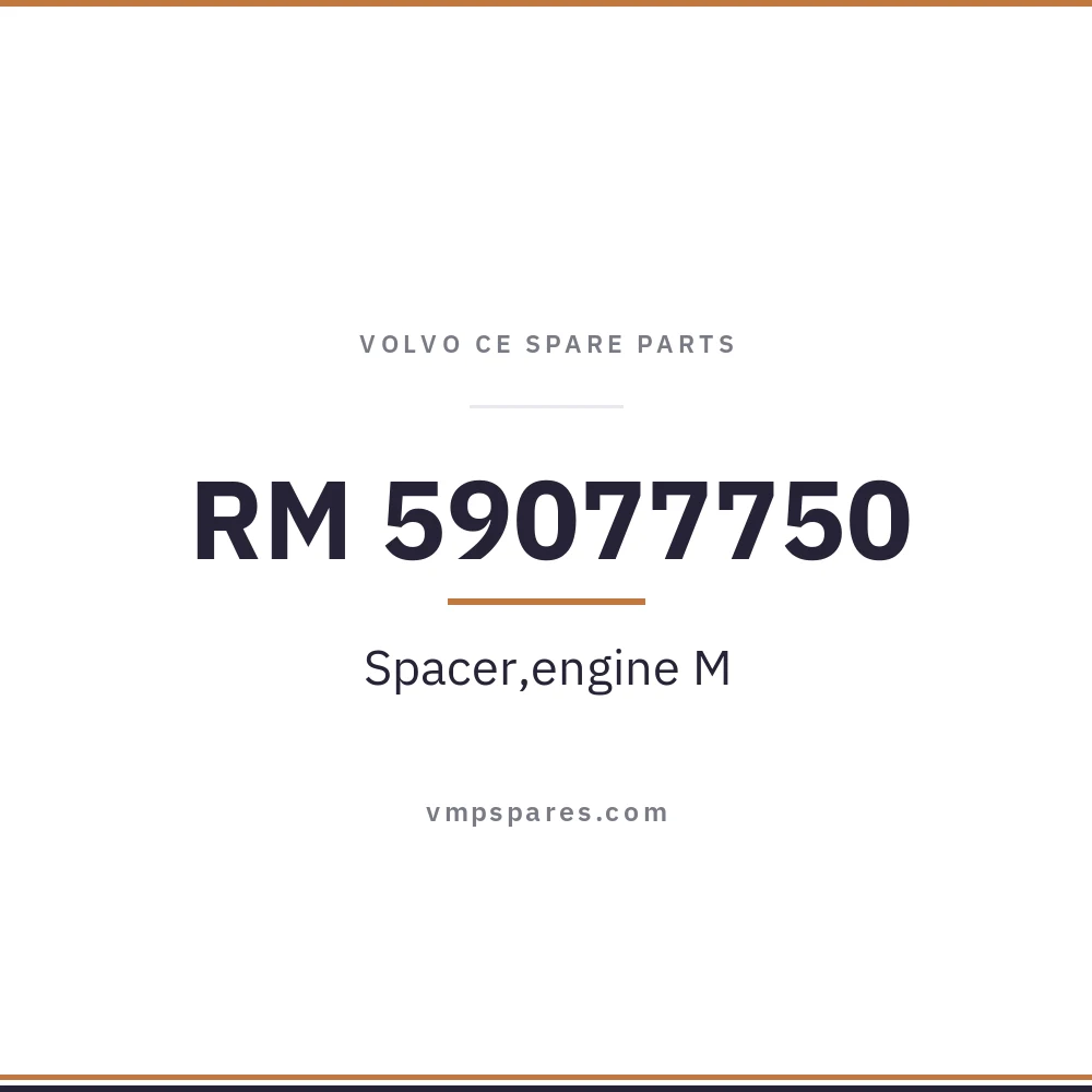 RM 59077750 – Spacer,engine M