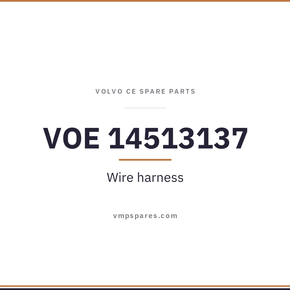 VOE 14513137 – Wire harness