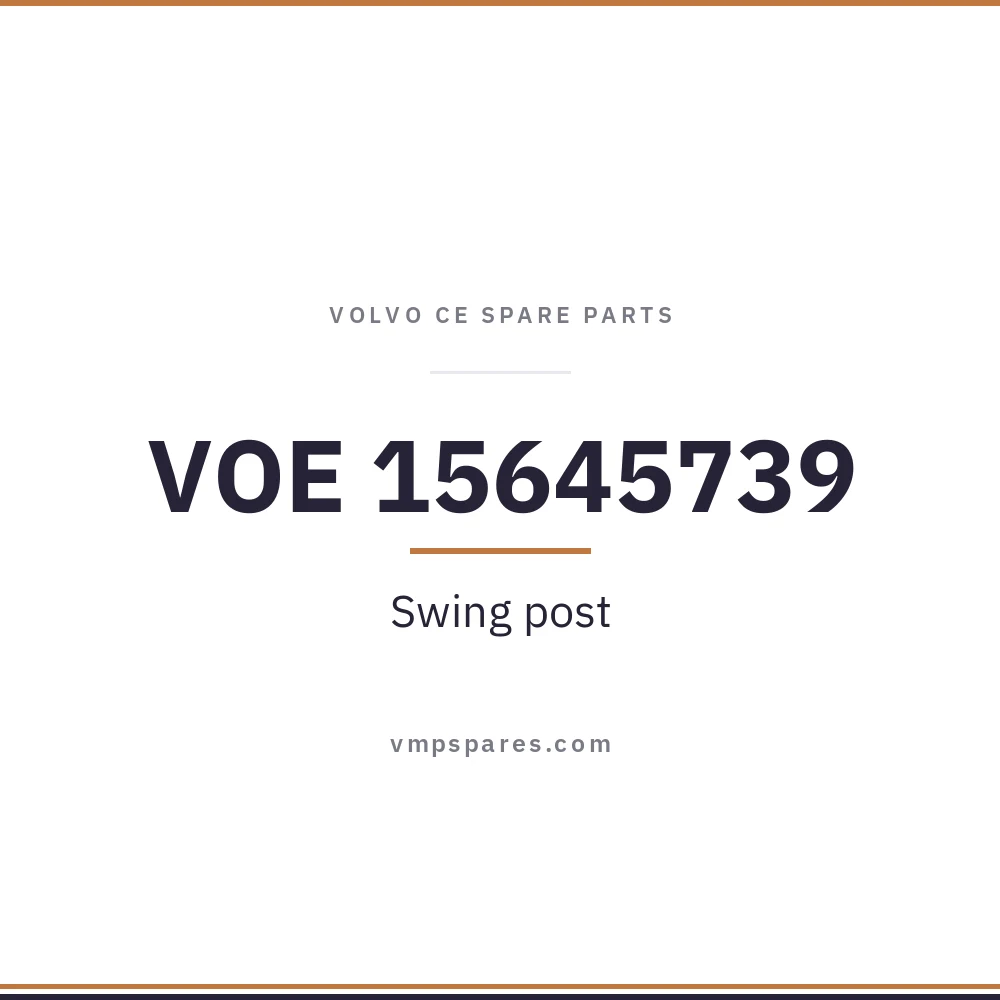 VOE 15645739 – Swing post