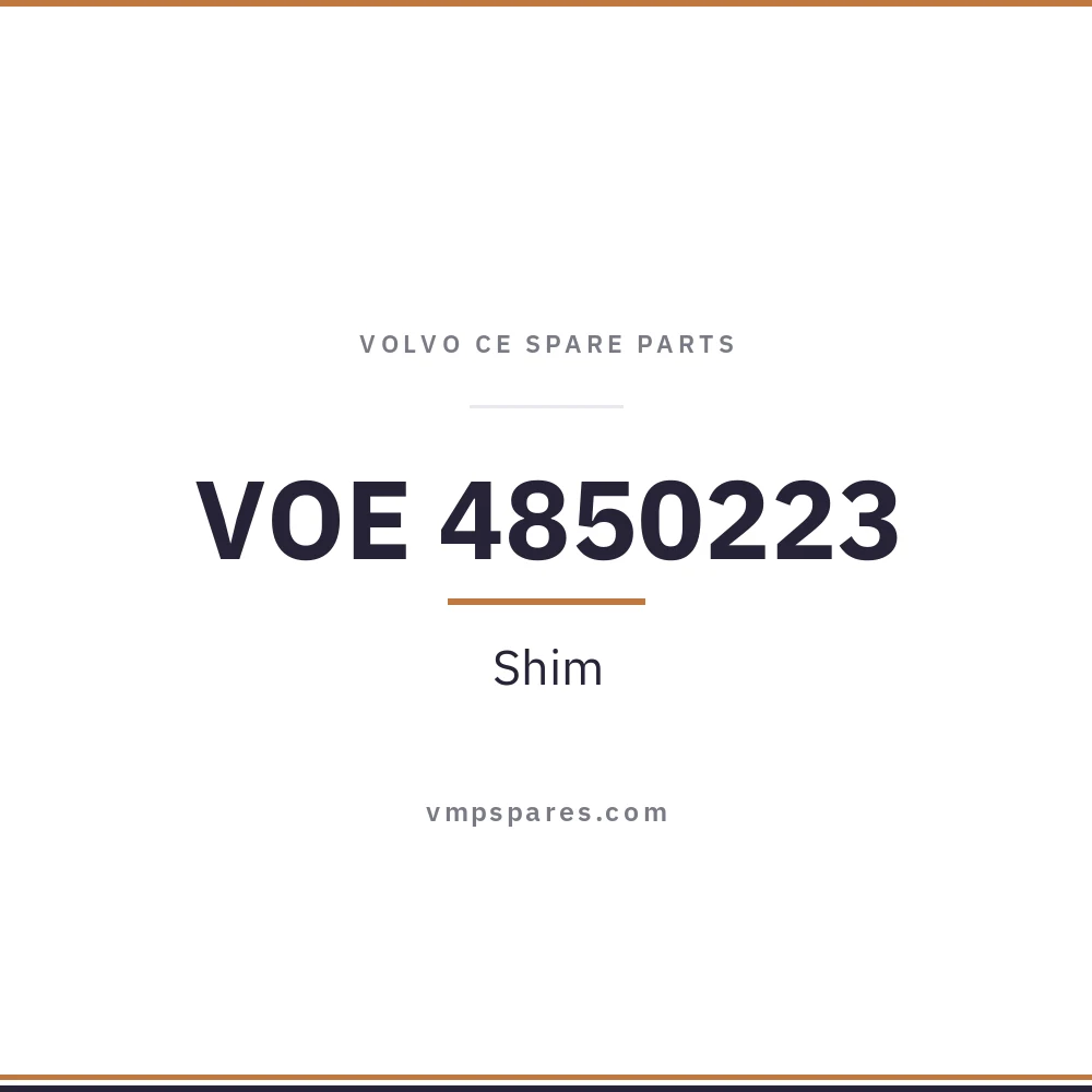 VOE 4850223 – Shim