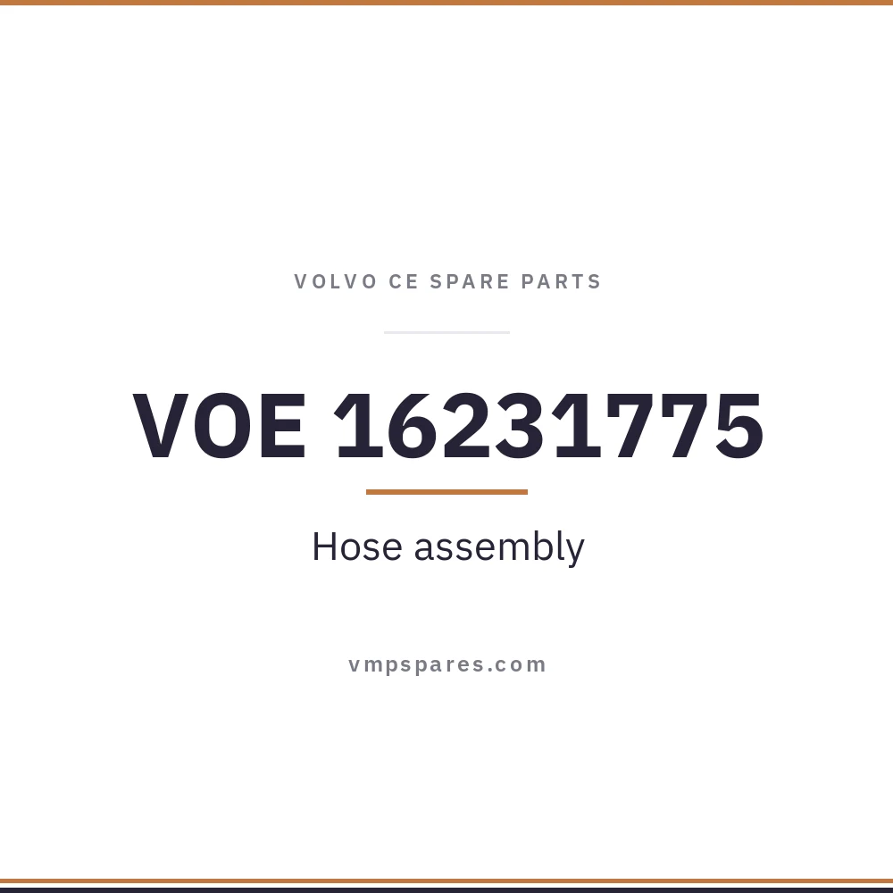 VOE 16231775 – Hose assembly