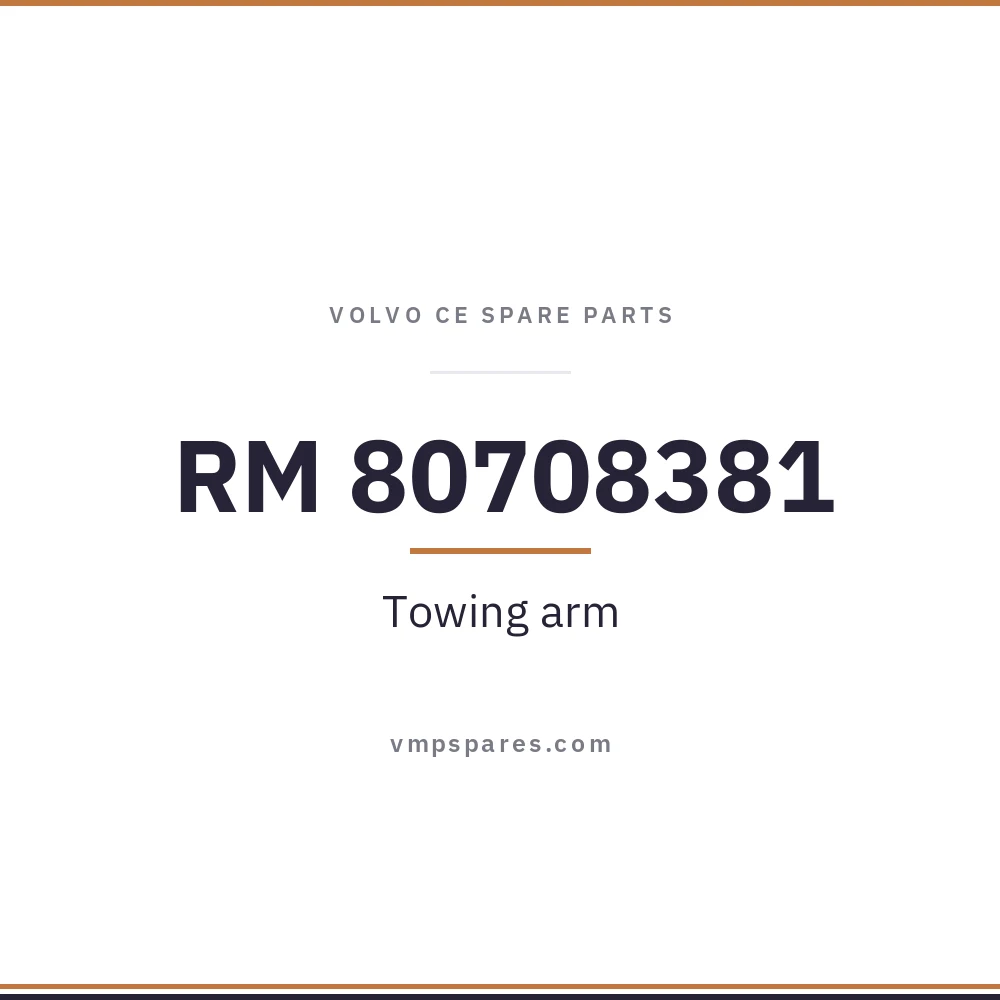 RM 80708381 – Towing arm