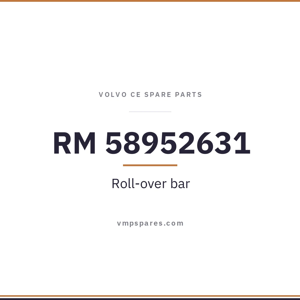 RM 58952631 – Roll-over bar