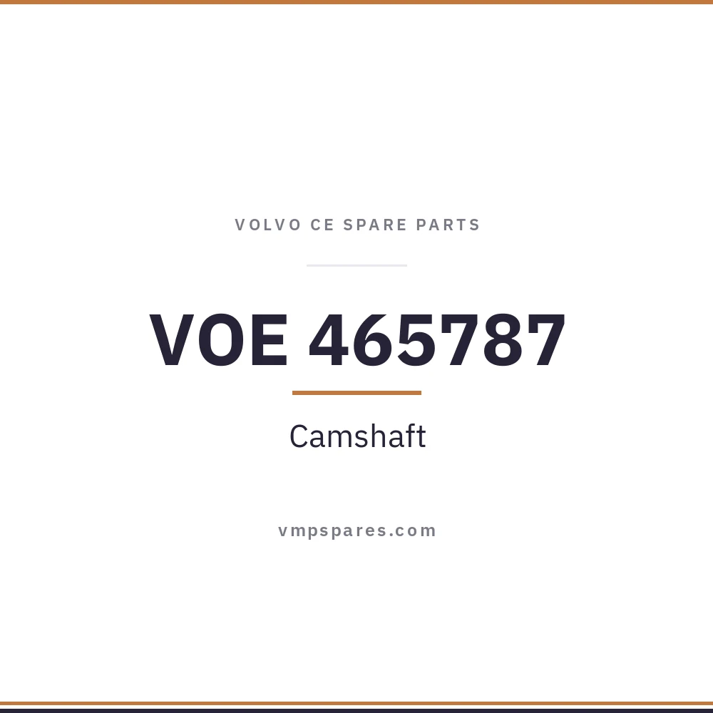 VOE 465787 – Camshaft