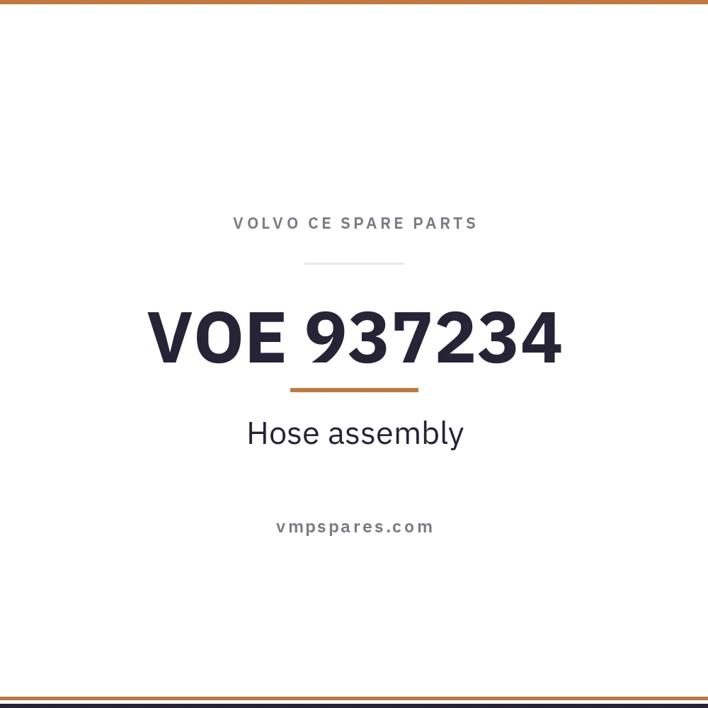 VOE 937234 – Hose assembly