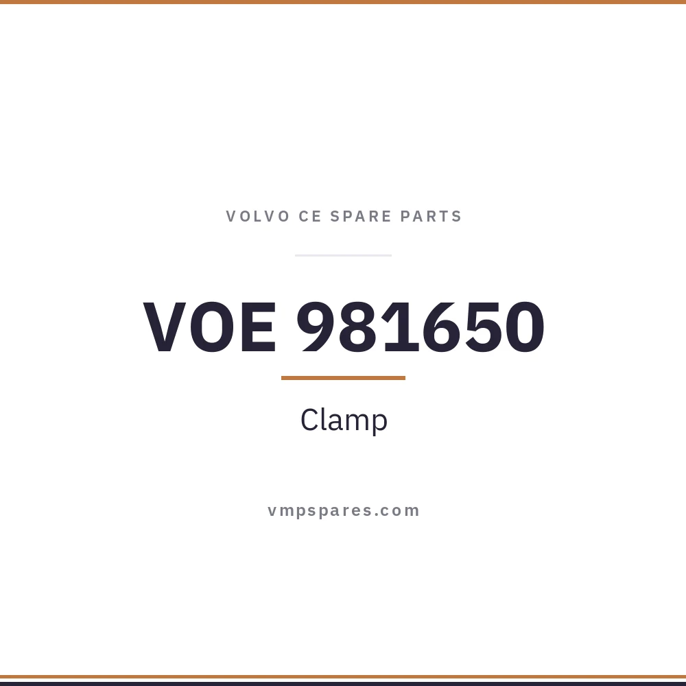 VOE 981650 – Clamp