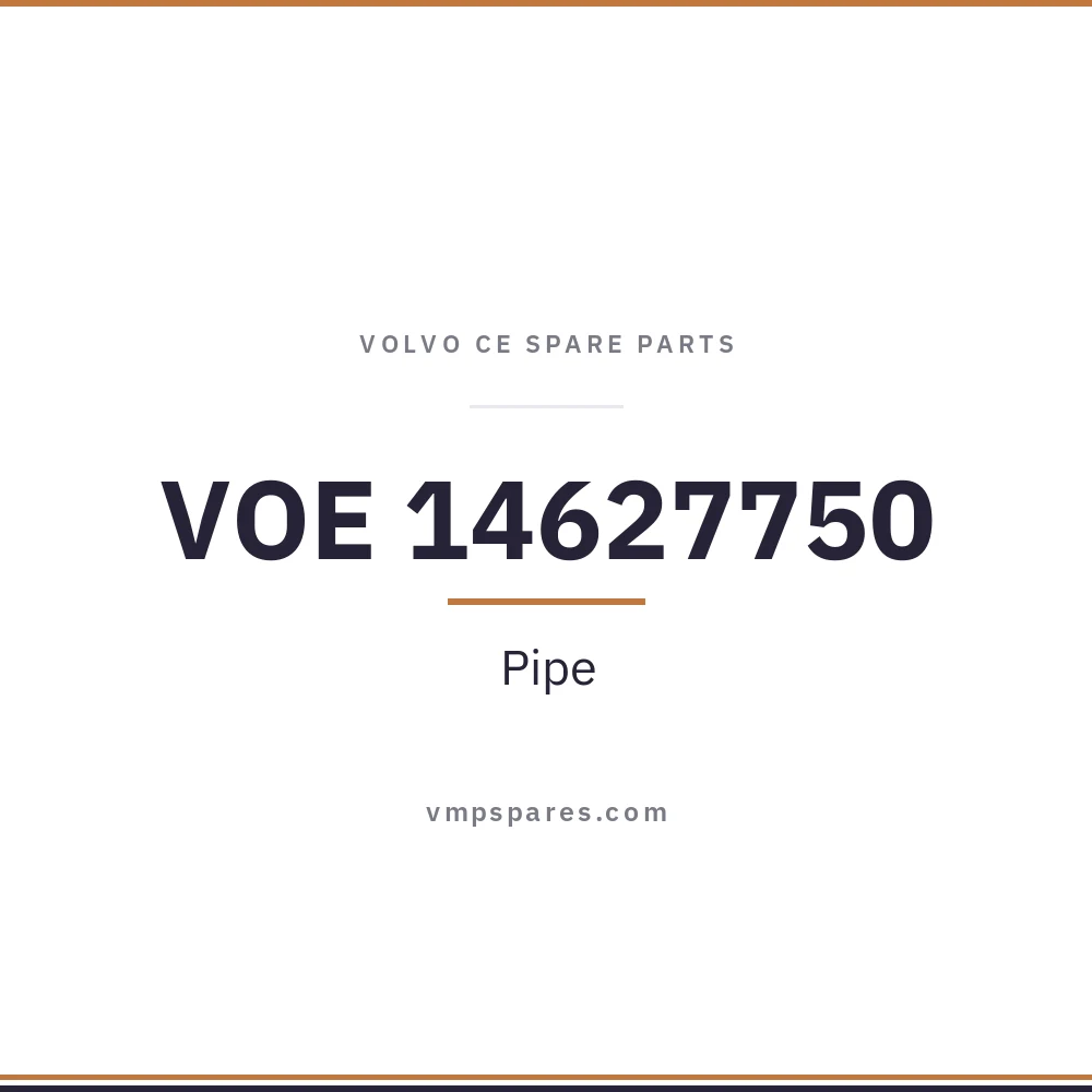 VOE 14627750 – Pipe
