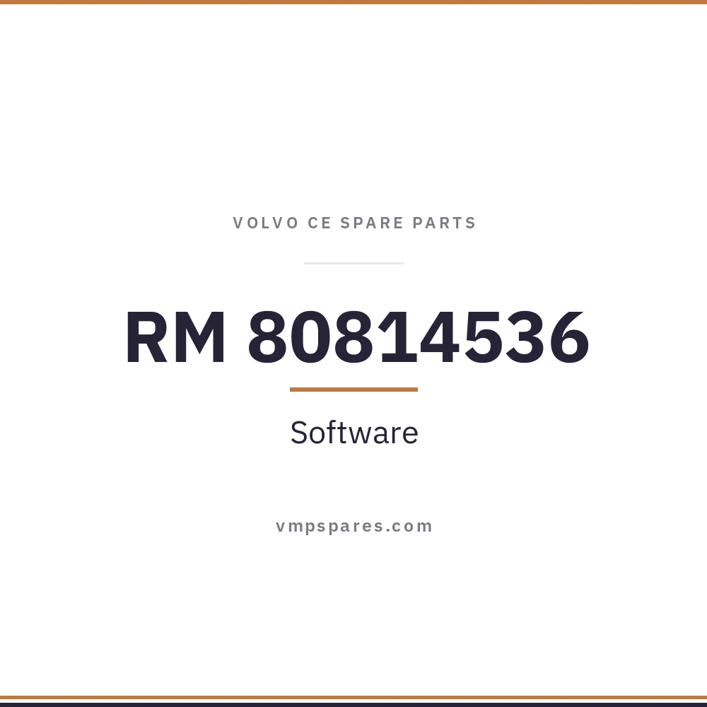 RM 80814536 – Software
