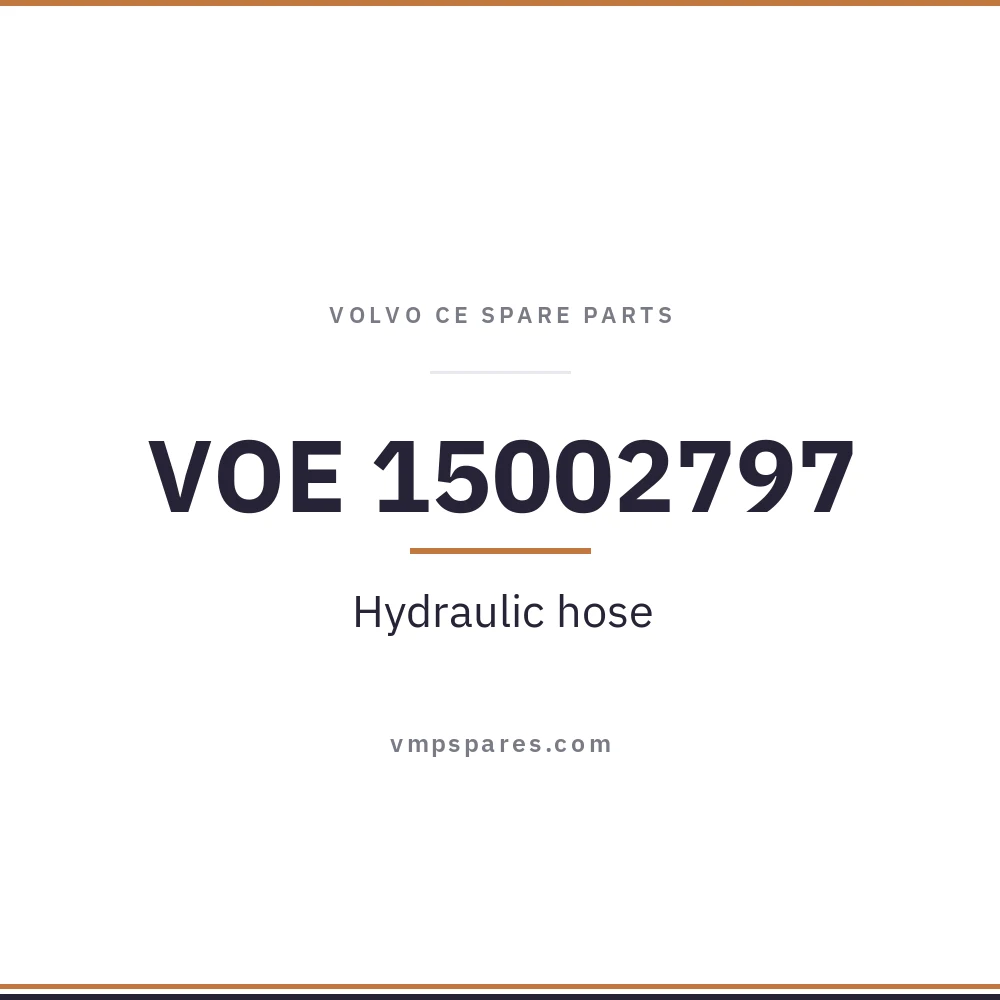 VOE 15002797 – Hydraulic hose