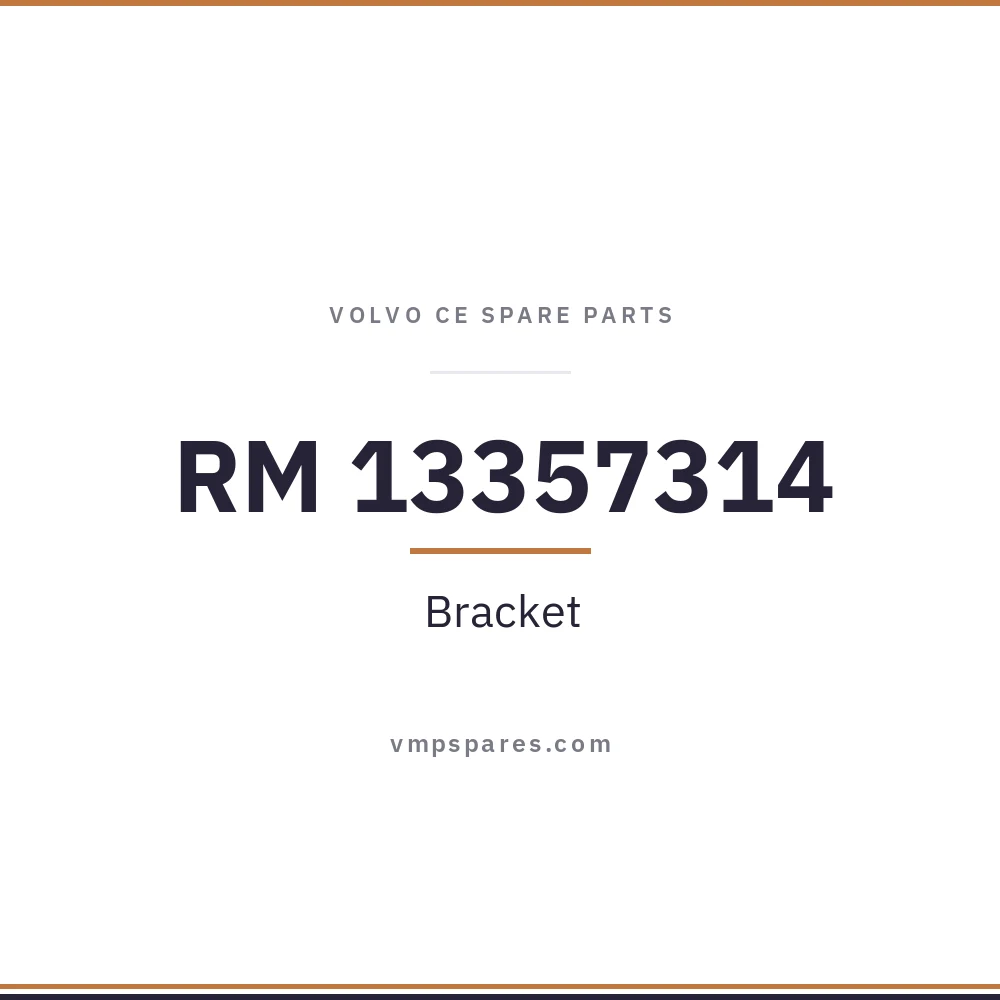 RM 13357314 – Bracket