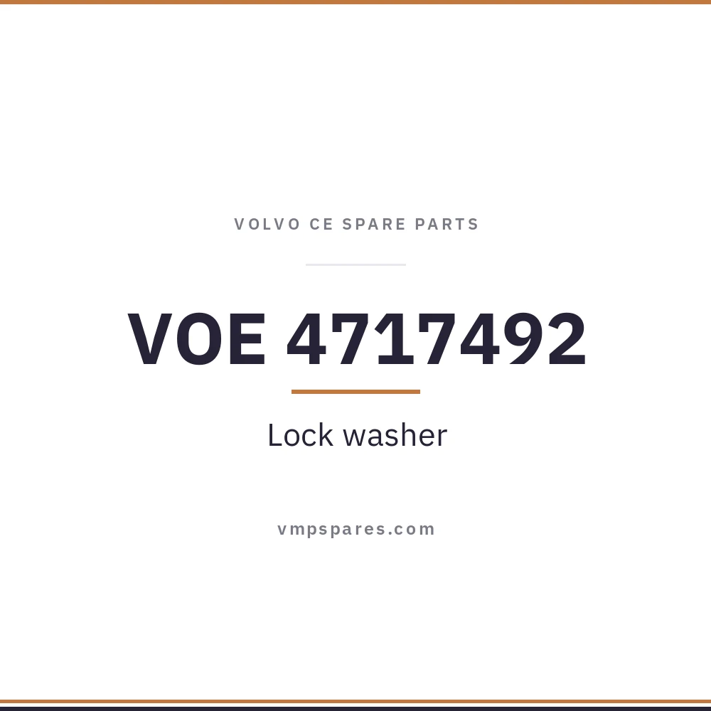 VOE 4717492 – Lock washer
