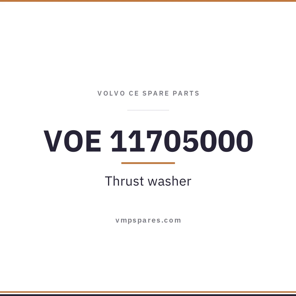 VOE 11705000 – Thrust washer