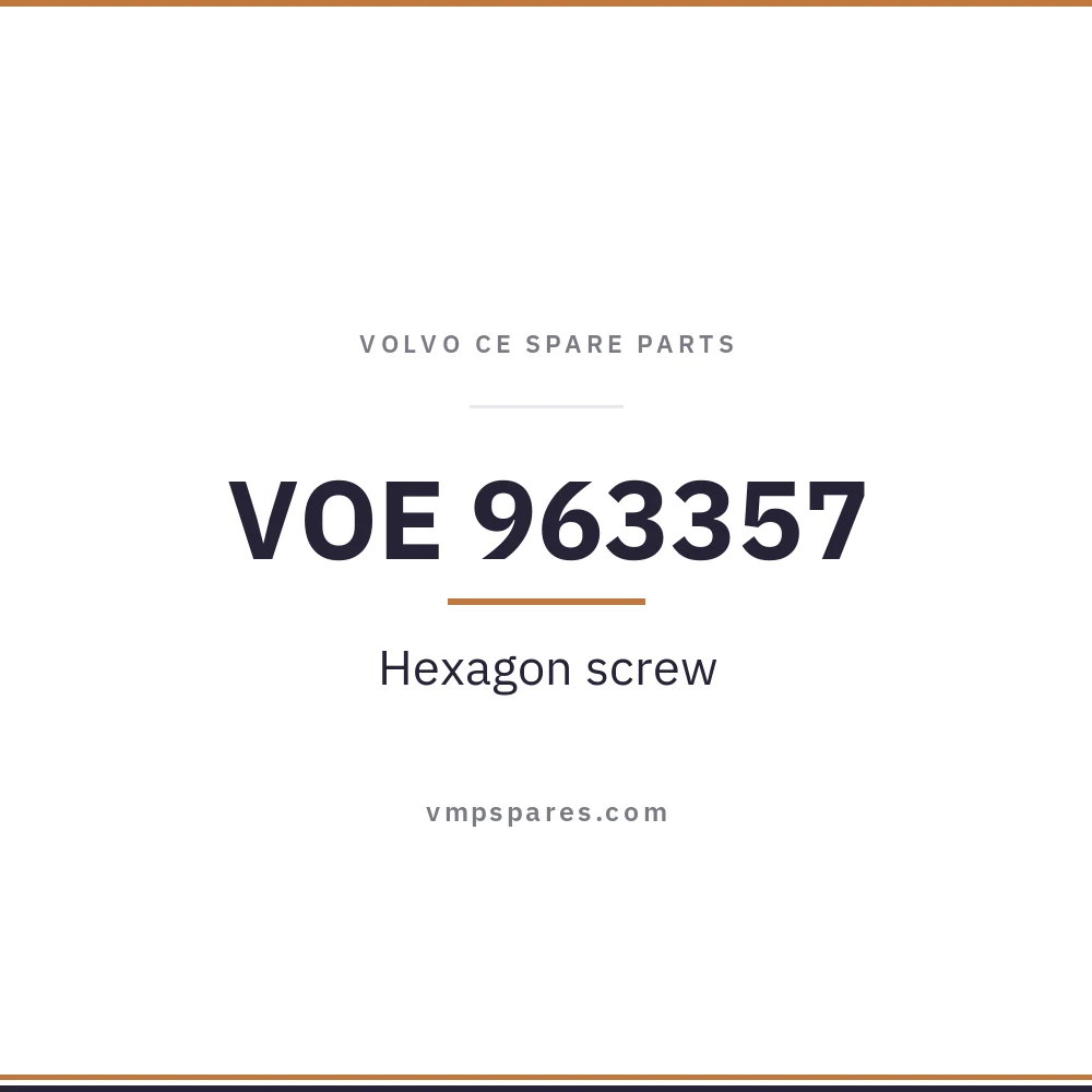 VOE 963357 – Hexagon screw