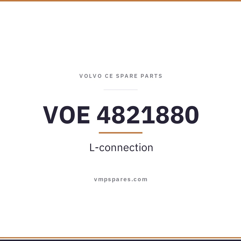 VOE 4821880 – L-connection